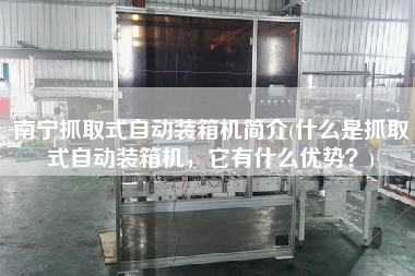 南寧抓取式自動裝箱機簡介(什么是抓取式自動裝箱機，它有什么優(yōu)勢？)