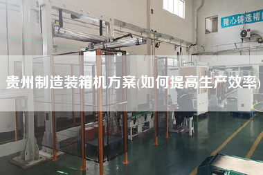 貴州制造裝箱機方案(如何提高生產(chǎn)效率)