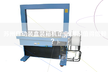 蘇州自動(dòng)裝盒裝箱機(jī)企業(yè)(哪家值得信賴(lài)？)