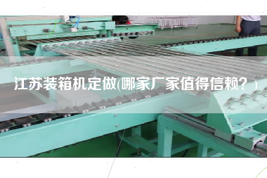 江蘇裝箱機定做(哪家廠家值得信賴？)