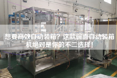 想要高效自動(dòng)裝箱？這款碗面自動(dòng)裝箱機(jī)絕對(duì)是你的不二選擇！